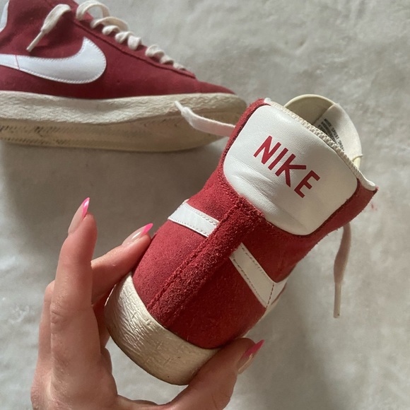 Red Nike Blazers - Picture 4 of 5